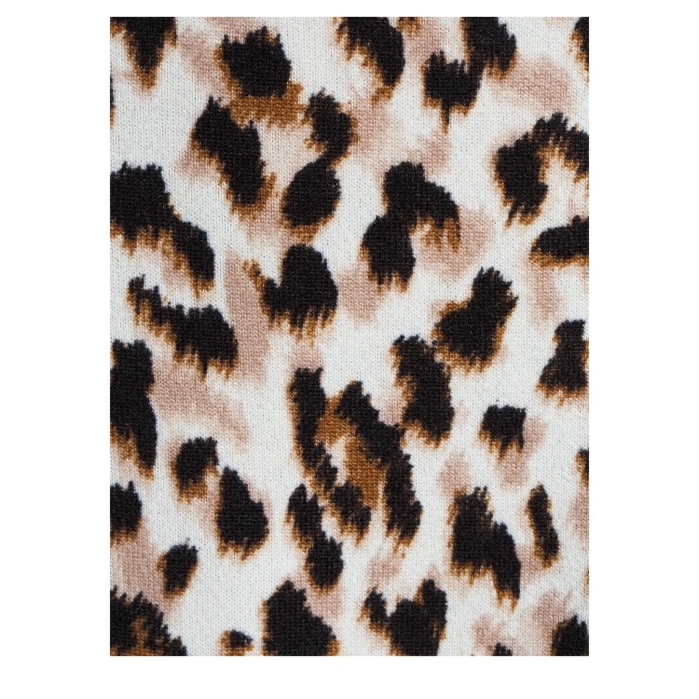 Secret Treasures Animal Print Drawstring Top - Picture 6 of 9